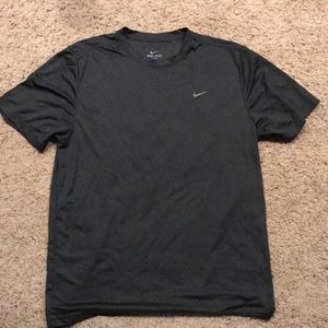 Dark grey Nike top